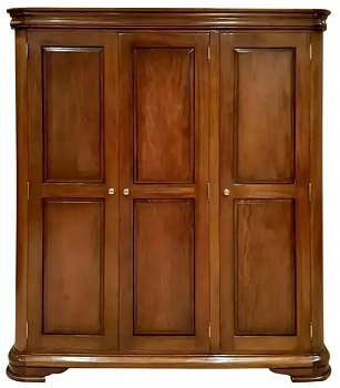 Шкаф для одежды 3х дверный TL14  MSU.620 TL14 купить в интернет магазине Мебель из массива. Звоните +7 495 961-63-63 Шкафы для одежды из Индонезии