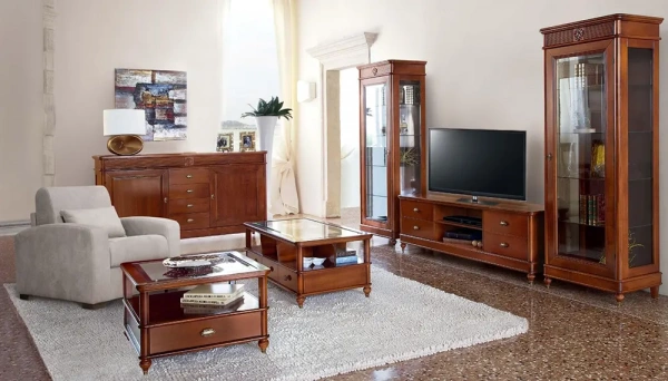 Стол журнальный квадратный "Бурбон"Орех BJ834_1  купить в интернет магазине Мебель из массива. Звоните +7 495 961-63-63 Журнальные столы из массива дерева